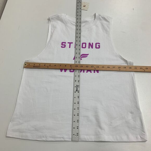 Fabletics International Womens Day Muscle Tank Womens M Medium Drop Armhole Top - Picture 6 of 15